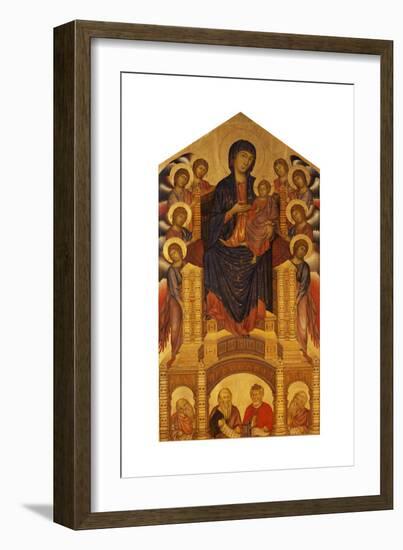 Maesta of Santa Trinita, C. 1280-Giovanni Cimabue-Framed Giclee Print