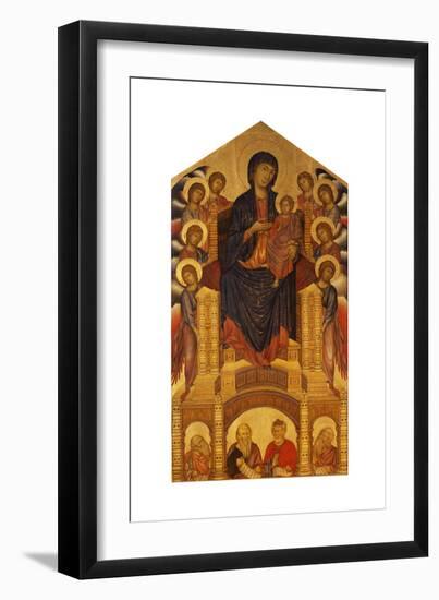 Maesta of Santa Trinita, C. 1280-Giovanni Cimabue-Framed Giclee Print