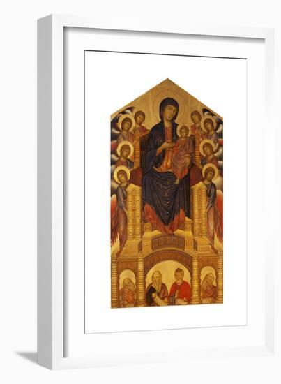 Maesta of Santa Trinita, C. 1280-Giovanni Cimabue-Framed Giclee Print