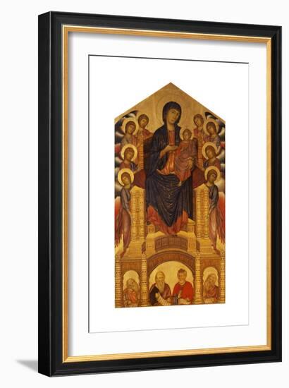 Maesta of Santa Trinita, C. 1280-Giovanni Cimabue-Framed Giclee Print