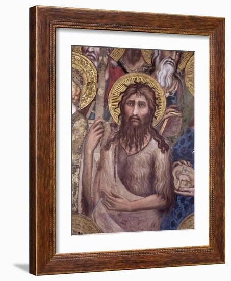 Maesta: St. John the Baptist, 1315-Simone Martini-Framed Giclee Print