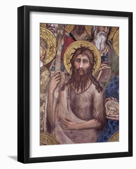 Maesta: St. John the Baptist, 1315-Simone Martini-Framed Giclee Print