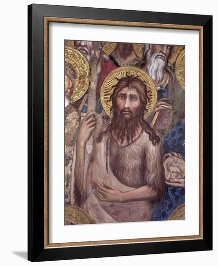 Maesta: St. John the Baptist, 1315-Simone Martini-Framed Giclee Print