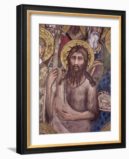 Maesta: St. John the Baptist, 1315-Simone Martini-Framed Giclee Print