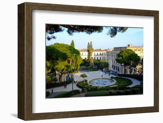 Maestranze Park, Catania, Sicily, Italy, Europe-Carlo Morucchio-Framed Photographic Print