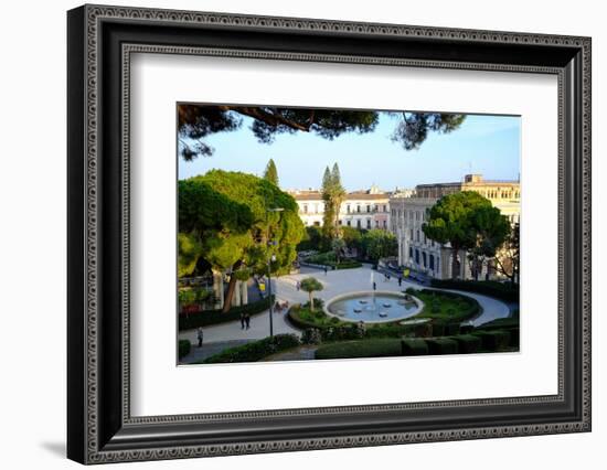 Maestranze Park, Catania, Sicily, Italy, Europe-Carlo Morucchio-Framed Photographic Print