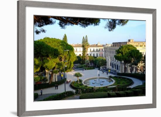 Maestranze Park, Catania, Sicily, Italy, Europe-Carlo Morucchio-Framed Photographic Print
