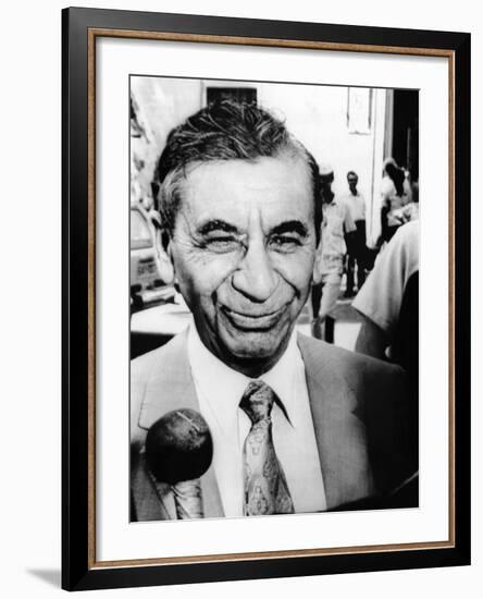 Mafia Chief Meyer Lansky's, Citizenship Application Was Rejected by Israel-null-Framed Photo