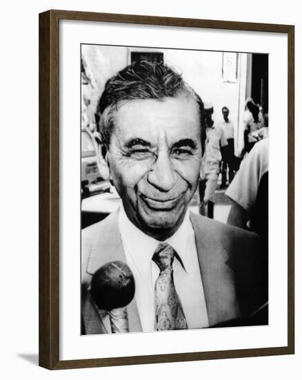 Mafia Chief Meyer Lansky's, Citizenship Application Was Rejected by Israel-null-Framed Photo