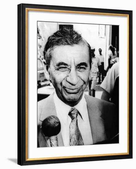 Mafia Chief Meyer Lansky's, Citizenship Application Was Rejected by Israel-null-Framed Photo