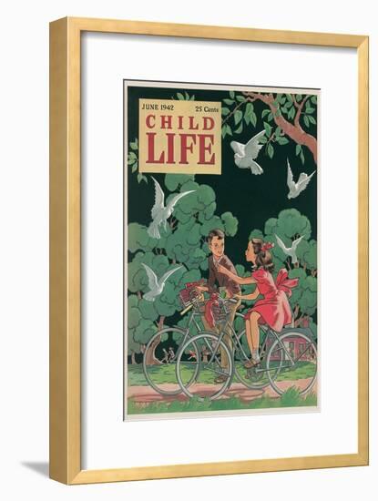 Magazine Cover, Child Life-null-Framed Art Print