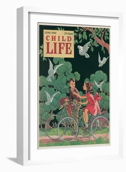 Magazine Cover, Child Life-null-Framed Art Print