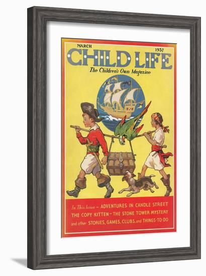 Magazine Cover, Child Life-null-Framed Giclee Print