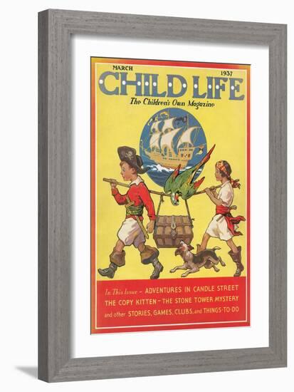 Magazine Cover, Child Life-null-Framed Giclee Print