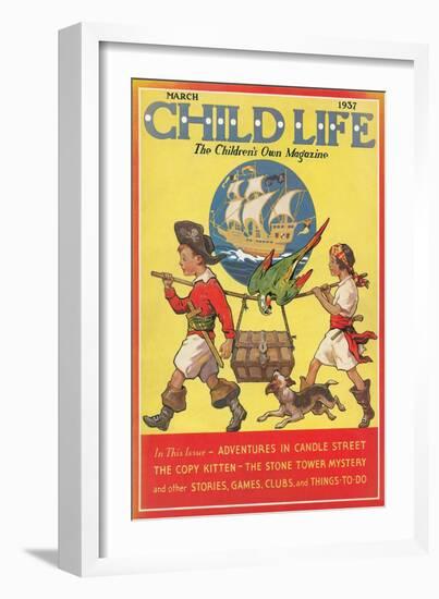 Magazine Cover, Child Life-null-Framed Giclee Print