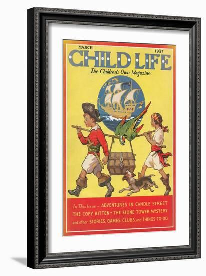 Magazine Cover, Child Life-null-Framed Giclee Print