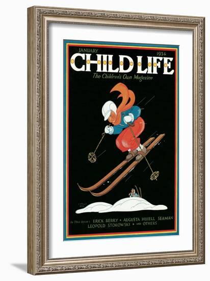 Magazine Cover, Child Life-null-Framed Giclee Print