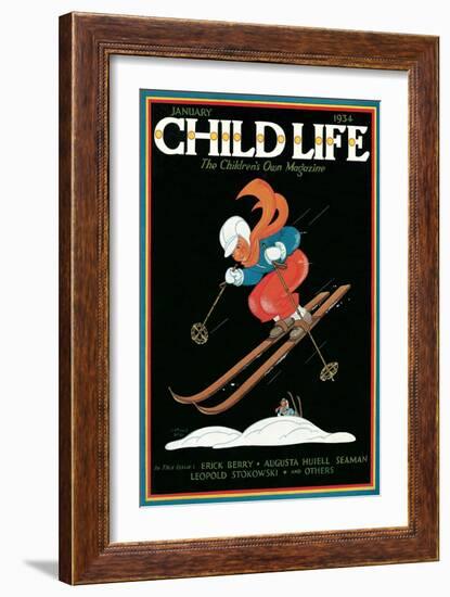 Magazine Cover, Child Life-null-Framed Giclee Print