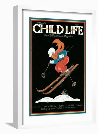 Magazine Cover, Child Life-null-Framed Giclee Print