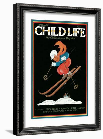 Magazine Cover, Child Life-null-Framed Giclee Print