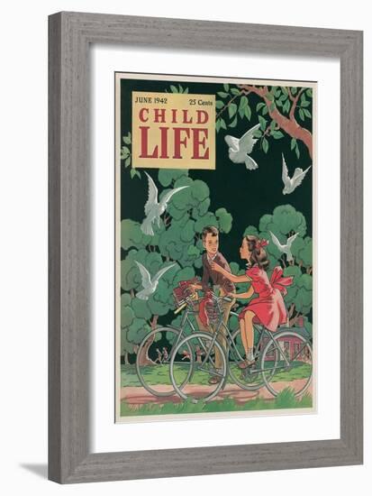 Magazine Cover, Child Life-null-Framed Giclee Print