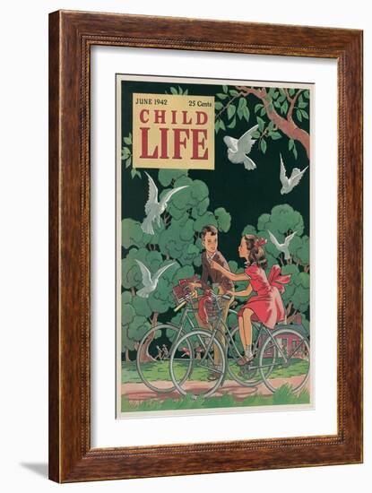 Magazine Cover, Child Life-null-Framed Giclee Print