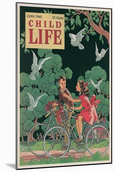 Magazine Cover, Child Life-null-Mounted Giclee Print