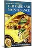 Magazine Cover Practical Car Care & Maintenance-null-Mounted Art Print