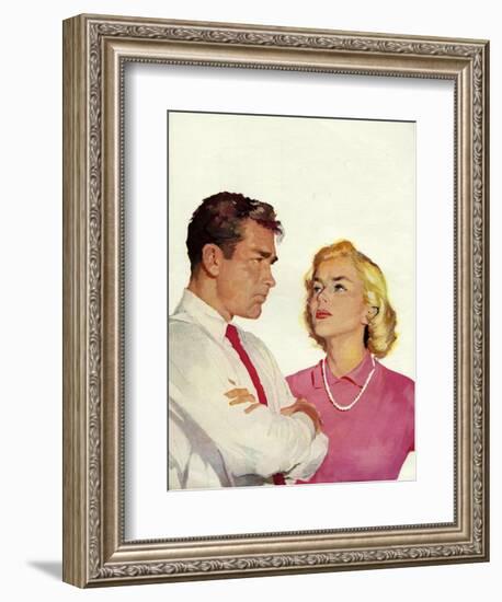 Magazine Illustration, 1950s-null-Framed Giclee Print