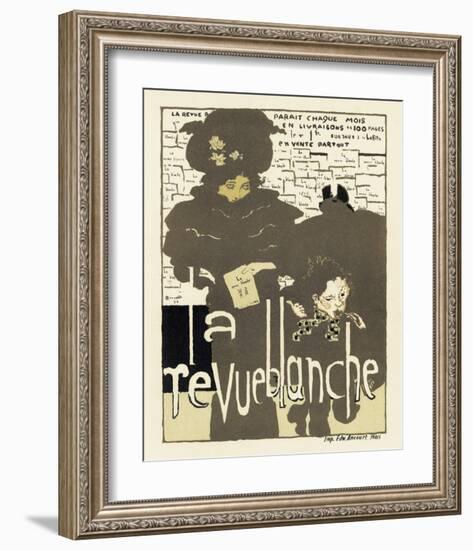 Magazine La Revue Blanche, c.1894-Pierre Bonnard-Framed Premium Giclee Print