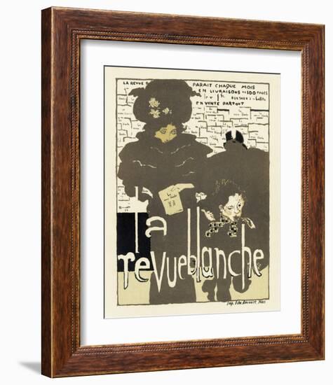 Magazine La Revue Blanche, c.1894-Pierre Bonnard-Framed Premium Giclee Print