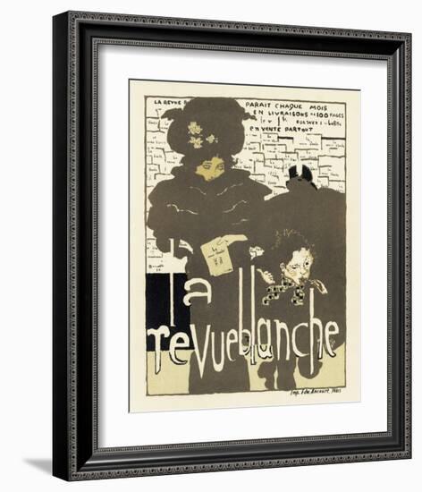 Magazine La Revue Blanche, c.1894-Pierre Bonnard-Framed Premium Giclee Print