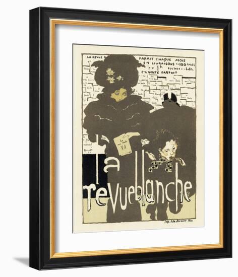 Magazine La Revue Blanche, c.1894-Pierre Bonnard-Framed Premium Giclee Print