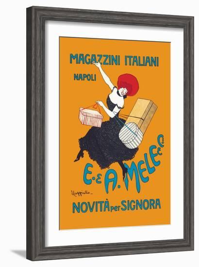 Magazzini Italiani-Leonetto Cappiello-Framed Art Print