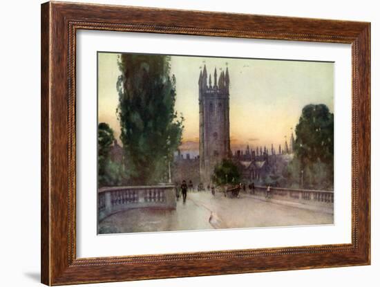 Magdalen Bell Tower, Oxford, Oxfordshire, 1924-1926-George F Nicholls-Framed Giclee Print