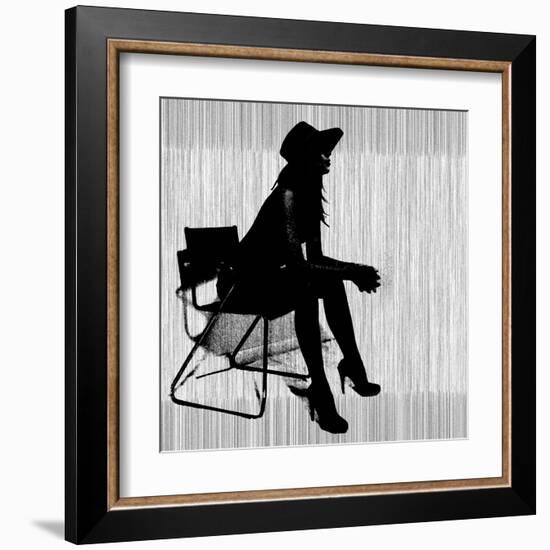 Magdalen Black-NaxArt-Framed Art Print