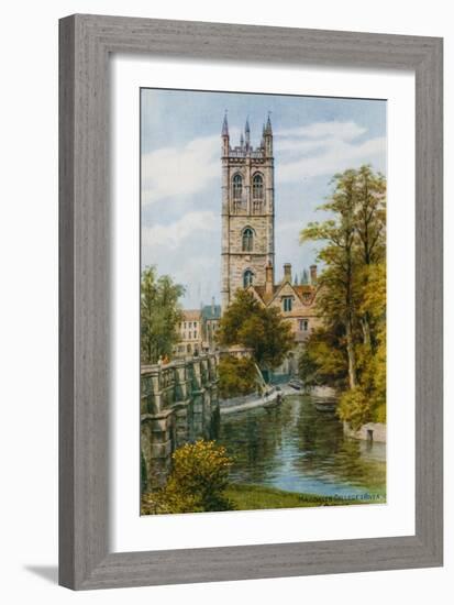 Magdalen College and River, Oxford-Alfred Robert Quinton-Framed Giclee Print