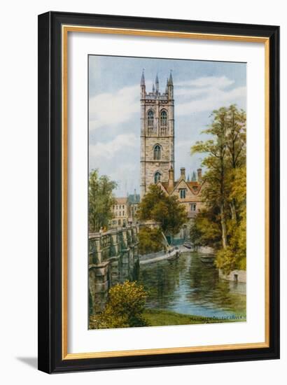 Magdalen College and River, Oxford-Alfred Robert Quinton-Framed Giclee Print