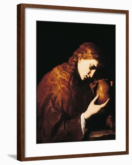 Magdalene in Meditation-Spagnoletto-Framed Giclee Print