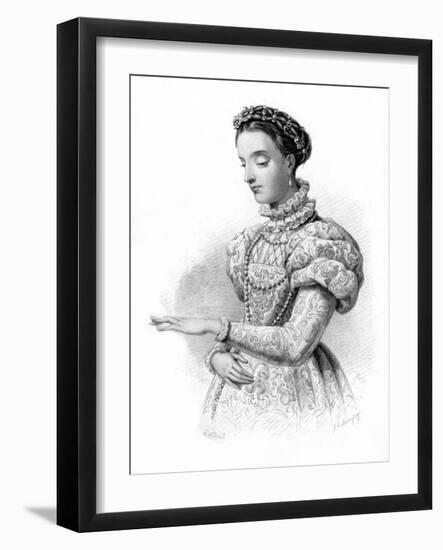 Magdalene of France-JC Armytage-Framed Giclee Print