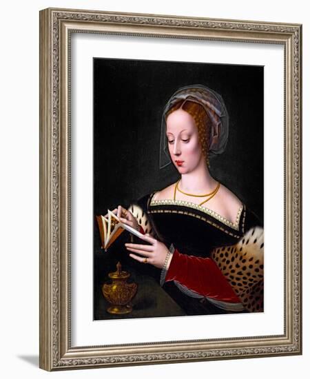 Magdalene (Painting)-Ambrosius Benson-Framed Giclee Print