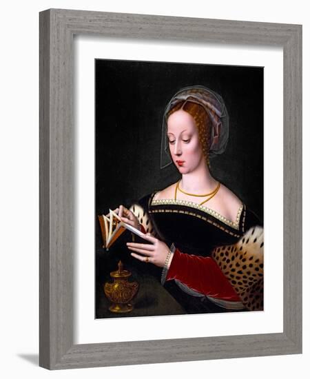 Magdalene (Painting)-Ambrosius Benson-Framed Giclee Print