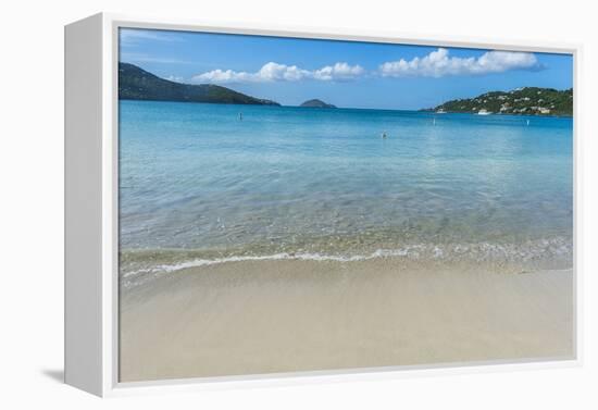 Magens Bay Beach, St. Thomas, US Virgin Islands, West Indies, Caribbean, Central America-Michael Runkel-Framed Premier Image Canvas