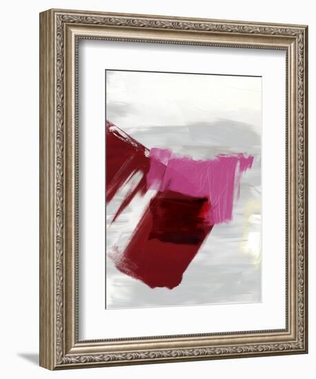 Magenta Abstract II-Sisa Jasper-Framed Premium Giclee Print