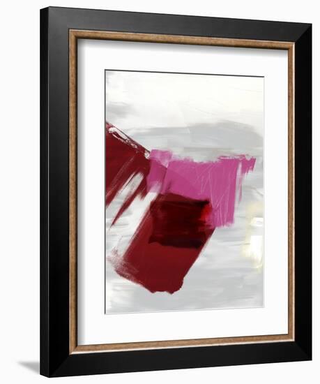 Magenta Abstract II-Sisa Jasper-Framed Premium Giclee Print