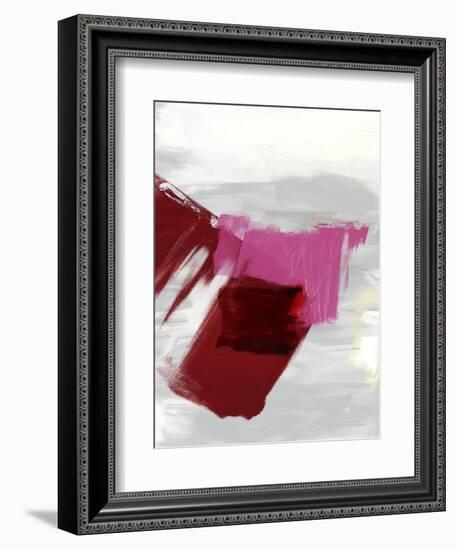 Magenta Abstract II-Sisa Jasper-Framed Premium Giclee Print