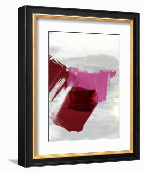 Magenta Abstract II-Sisa Jasper-Framed Premium Giclee Print