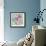 Magenta Bird-Sandra Smith-Framed Art Print displayed on a wall