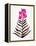 Magenta Black Orchid Bloom-Cat Coquillette-Framed Premier Image Canvas