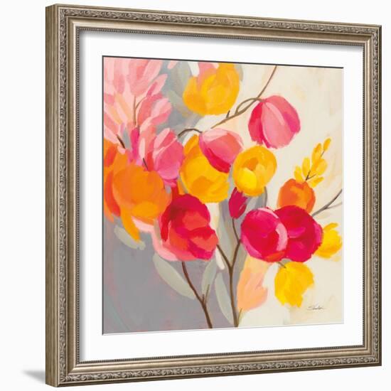 Magenta Bloom I-Silvia Vassileva-Framed Art Print